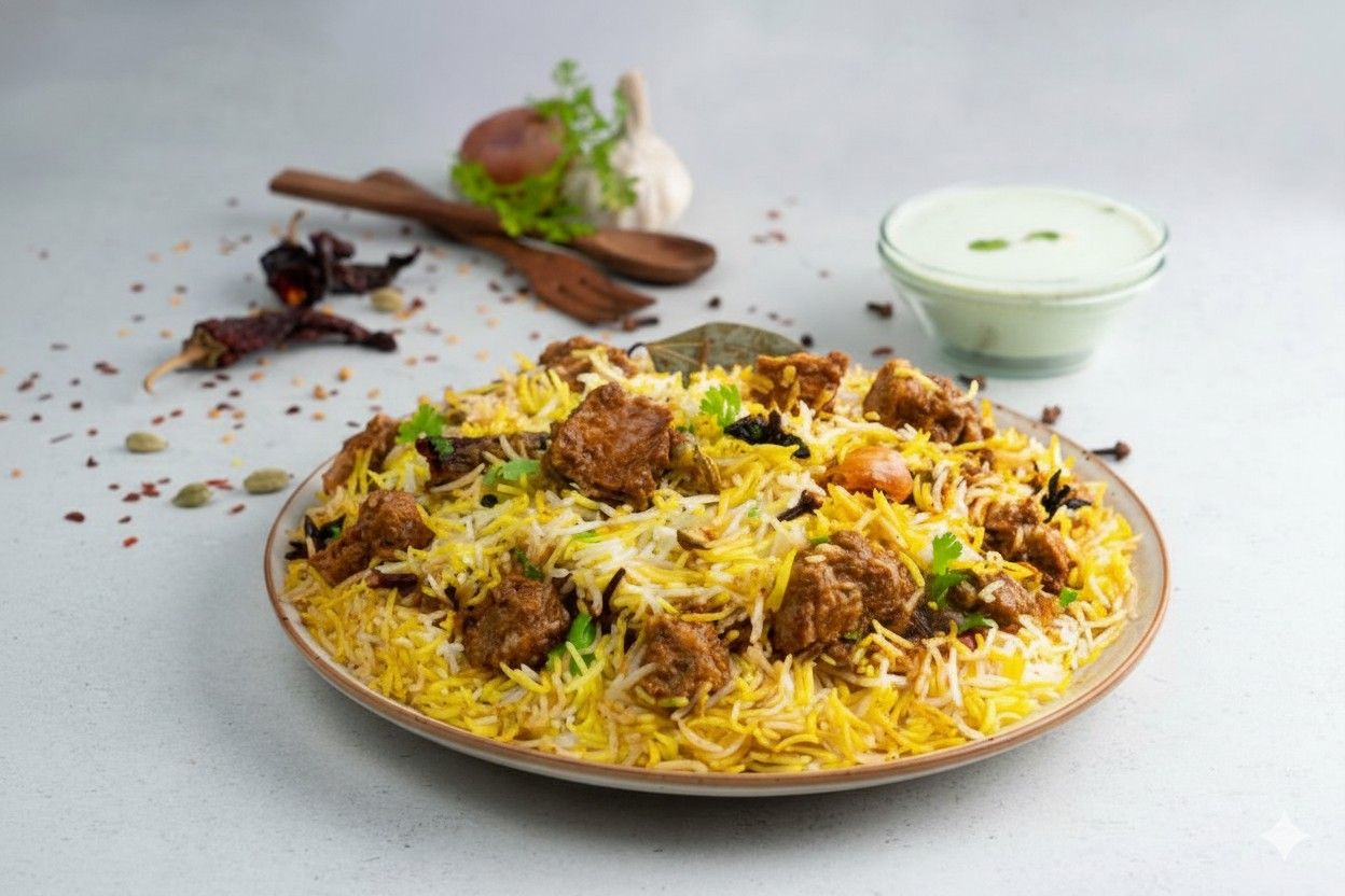 Mutton biriyani