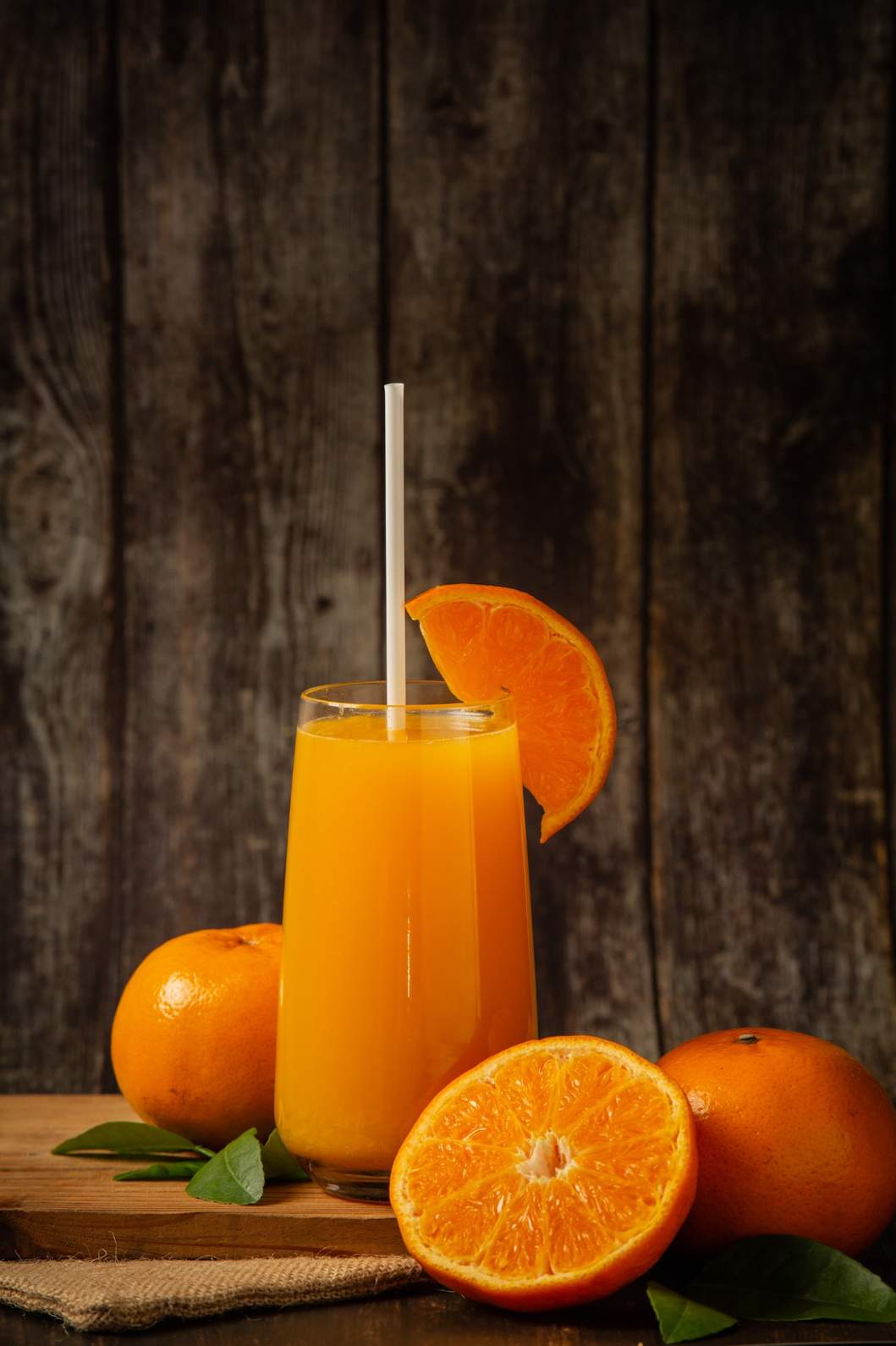 Fresh orange juice